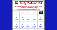 Desktop Screenshot of bullypolice.org
