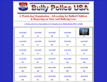 Tablet Screenshot of bullypolice.org